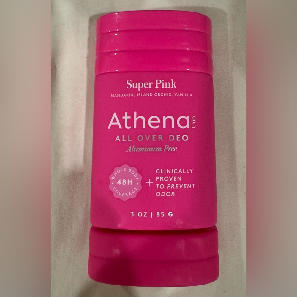 NWT Athena All Over Body Deo in Super Pink Scent